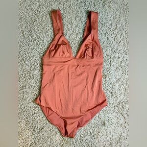 & Other Stories Women’s One Piece in Coral Orange